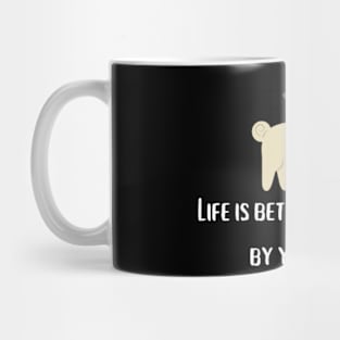 Life is better with dog, Dog, Dog lover Mug